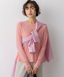 シアーフライス レイヤード ロンTEE