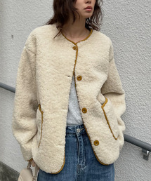 Ada.（エイダ）の「【ada.】ノーカラージャケット（ノーカラージャケット）」