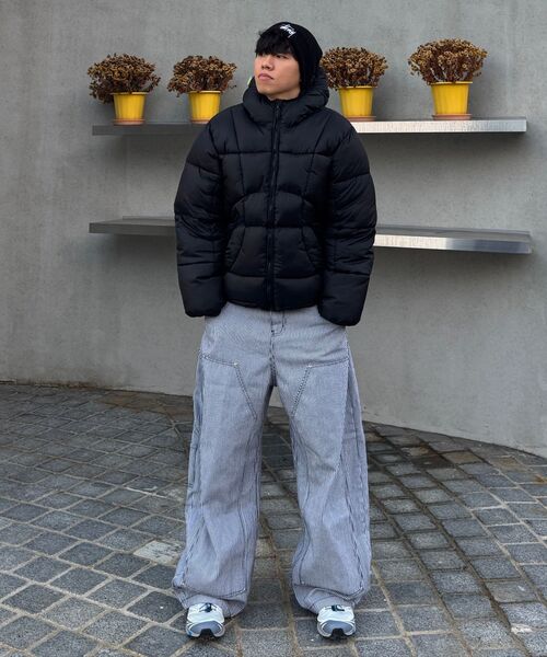LEIRE（ルアール）の「バラクラバフーパー フードパディング [ブラック]（ダウンジャケット/コート・メンズ・その他・LARGE/MEDIUM/SMALL）」の11枚目の写真