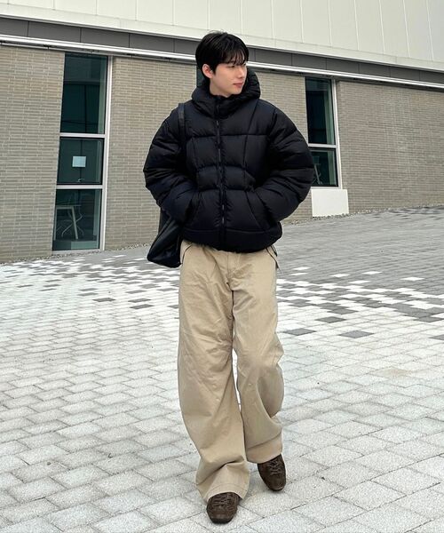 LEIRE（ルアール）の「バラクラバフーパー フードパディング [ブラック]（ダウンジャケット/コート・メンズ・その他・LARGE/MEDIUM/SMALL）」の14枚目の写真