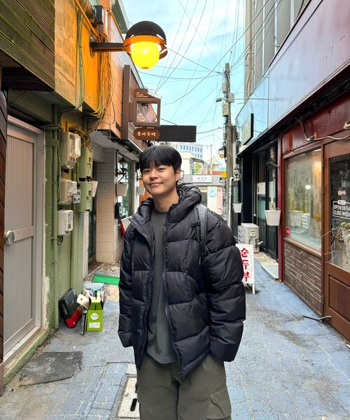 LEIRE（ルアール）の「バラクラバフーパー フードパディング [ブラック]（ダウンジャケット/コート・メンズ・その他・LARGE/MEDIUM/SMALL）」の16枚目の写真