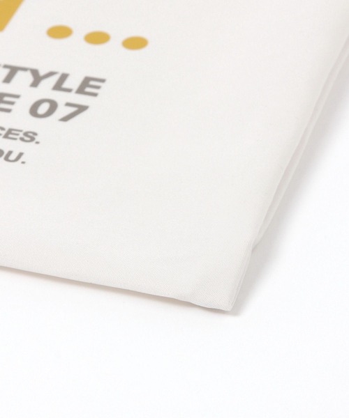 niko and...（ニコアンド）の「ニコロゴトラベル巾着/Ｍサイズ（トラベルグッズ・レディース・ブラック/アイボリー/ブルー・XX-SMALL）」の16枚目の写真