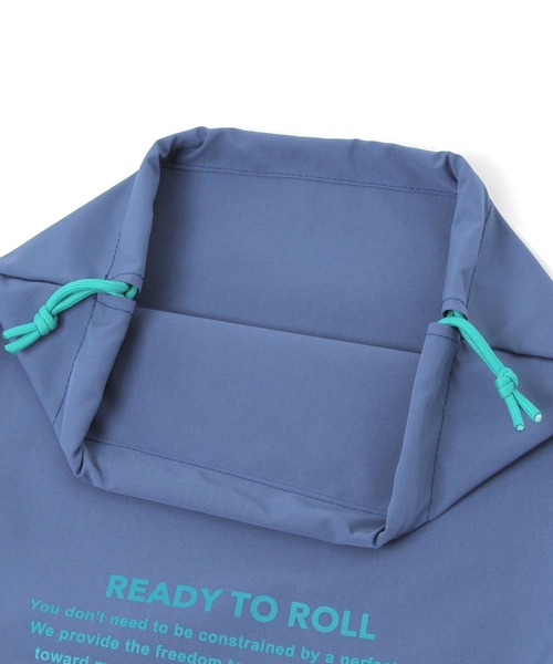 niko and...（ニコアンド）の「ニコロゴトラベル巾着/Ｍサイズ（トラベルグッズ・レディース・ブラック/アイボリー/ブルー・XX-SMALL）」の20枚目の写真