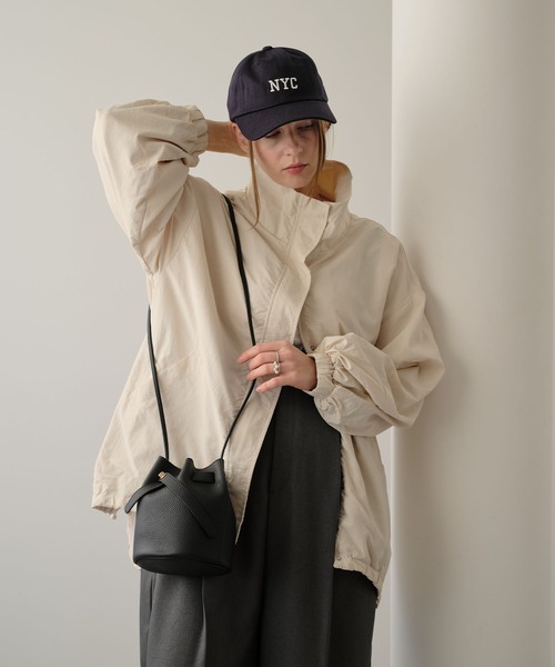 ZAKKA-BOX(ザッカボックス)の「リアルレザーキンチャクポシェット(ショルダーバッグ・レディース・ブラック/グレー系その他・FREE)」の12枚目の写真