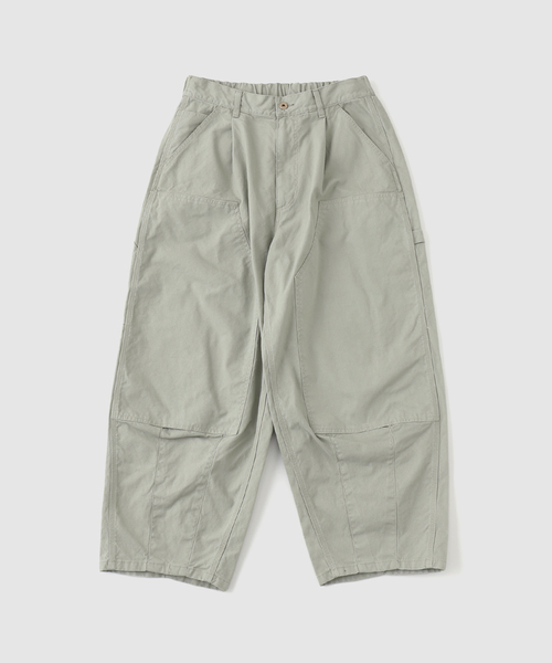 is-ness(イズネス)の「is-ness / イズネス Double-Knee Balloon Painter Pant(その他パンツ・メンズ・グリーン系その他/ネイビー/ホワイト系その他・MEDIUM/LARGE)」の2枚目の写真
