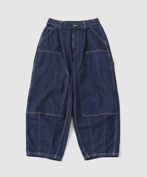 is-ness(イズネス)の「is-ness / イズネス Double-Knee Balloon Painter Pant(その他パンツ・メンズ・グリーン系その他/ネイビー/ホワイト系その他・MEDIUM/LARGE)」の3枚目の写真