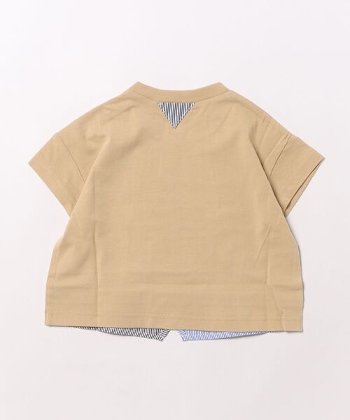 RAGMART(ラグマート)の「アニマルプリント半袖Tシャツ(Tシャツ/カットソー・キッズ・グリーン/ベージュ/ブルー/オフホワイト・95cm/90cm/80cm)」の5枚目の写真