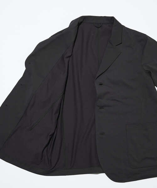 FREAK'S STORE（フリークスストア）の「AIRDRY HIGH TECH YARN エアドライ テーラードジャケット リラックスフィット 3Bジャケット（テーラードジャケット・メンズ・チャコールグレー/ブラウン/ブラック・LARGE/MEDIUM/SMALL）」の10枚目の写真