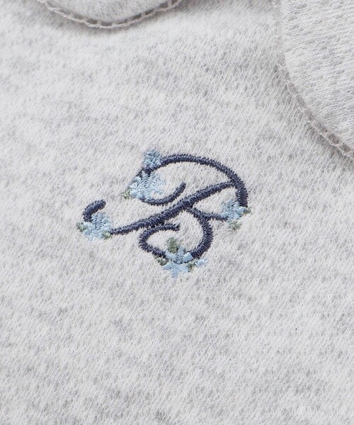 BeBe（ベベ）の「針抜き丸襟長袖ブラウス+サスペンダースカートセット（その他ベビーウェア・キッズ・ブルー/ベージュ・90cm/80ｃｍ）」の12枚目の写真