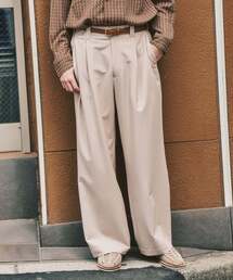 417 EDIFICE（フォーワンセブンエディフィス）の「TR ワイドイージーパンツ（スラックス）」