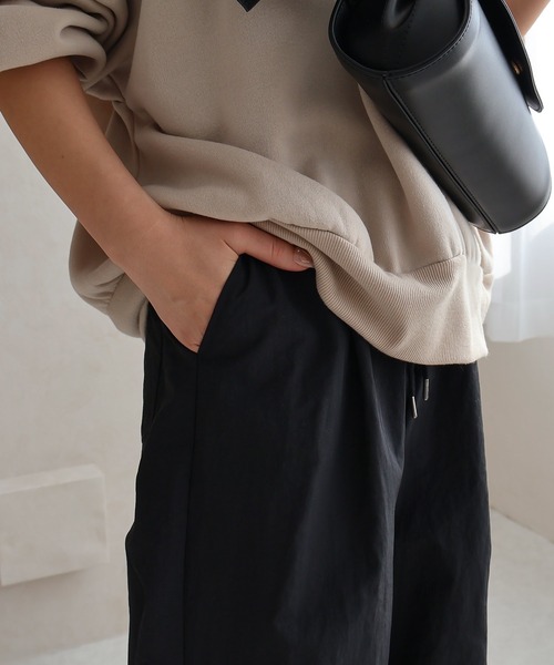 Social GIRL(ソーシャルガール)の「《Social GIRL》ナイロンカーブパンツ(その他パンツ・レディース・ブラック・M)」の11枚目の写真