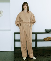 ADAM ET ROPE' | 【EMOELLE】パフスリーブオールインワン(つなぎ/オールインワン)