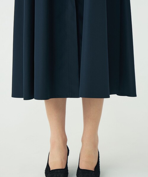 BALLSEY(ボールジィ)の「プリーツコンビ シャツワンピース(シャツワンピース・レディース・ネイビー/ベージュ・34/36)」の9枚目の写真