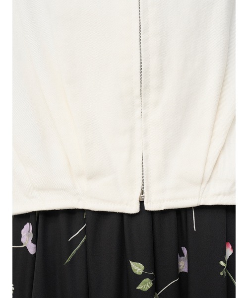 SNIDEL（スナイデル）の「バリエタックバルーンブルゾン（ブルゾン・レディース・ベージュ/ホワイト/ブルー・F）」の15枚目の写真