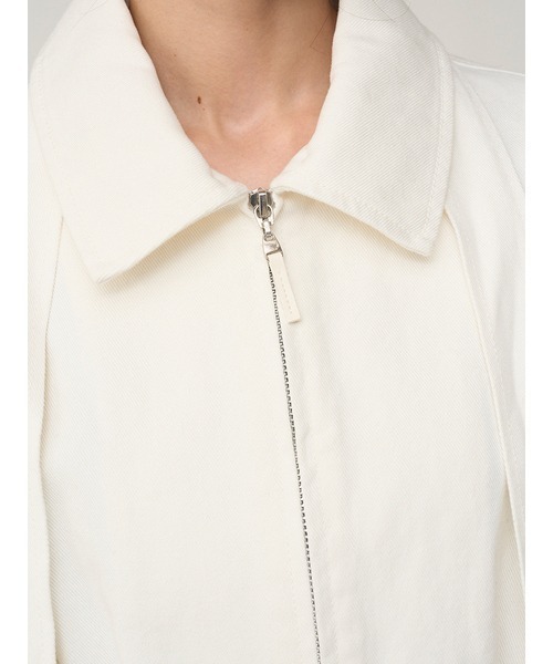 SNIDEL（スナイデル）の「バリエタックバルーンブルゾン（ブルゾン・レディース・ベージュ/ホワイト/ブルー・F）」の18枚目の写真