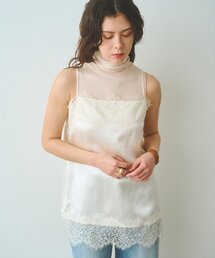 Whim Gazette | サテンレースキャミソール(キャミソール)