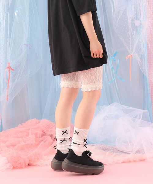 CAROLINA GLASER（カロリナ グレイサー）の「レース ショート パンツ（その他パンツ・レディース・ブラック/ホワイト系その他5・ONE SIZE）」の19枚目の写真