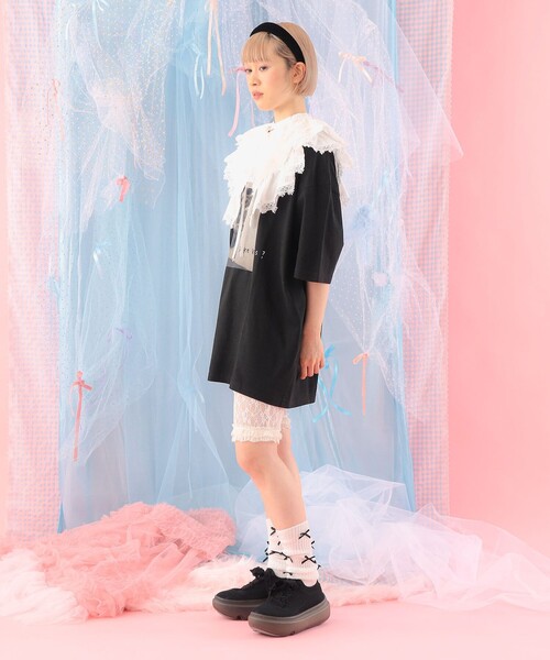 CAROLINA GLASER（カロリナ グレイサー）の「レース ショート パンツ（その他パンツ・レディース・ブラック/ホワイト系その他5・ONE SIZE）」の22枚目の写真