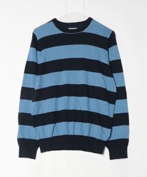 L.L.Bean（エルエルビーン）の「ボーダー柄長袖ニット（ニット/セーター）」