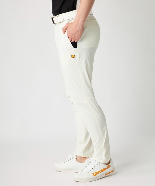 Loudmouth(ラウドマウス)の「LOUDMOUTH/ラウドマウス ゴルフウェア 撥水加工 8WAYストレッチ テーパードパンツ(その他パンツ・メンズ・ブラック/ピンク/ホワイト/ネイビー/ターコイズブルー・LL/L/M/3L)」の6枚目の写真