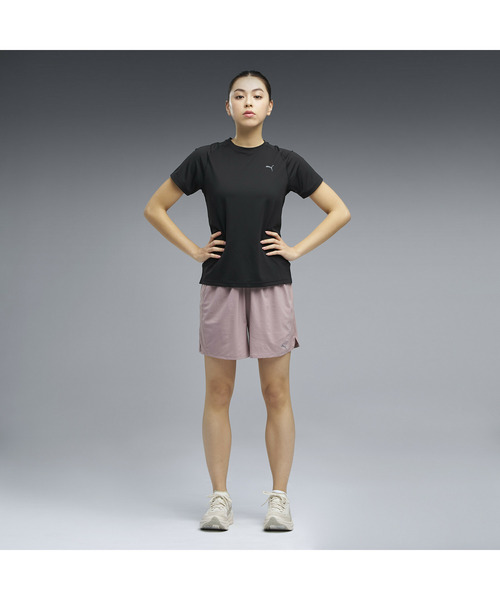 PUMA(プーマ)の「PUMA プーマ ウィメンズ ランニング ラン ヴェロシティ 5インチ ショーツ(その他パンツ・レディース・ピンクベージュ/プラム・MEDIUM/SMALL/X-LARGE/LARGE)」の2枚目の写真