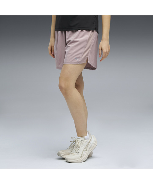 PUMA(プーマ)の「PUMA プーマ ウィメンズ ランニング ラン ヴェロシティ 5インチ ショーツ(その他パンツ・レディース・ピンクベージュ/プラム・MEDIUM/SMALL/X-LARGE/LARGE)」の7枚目の写真