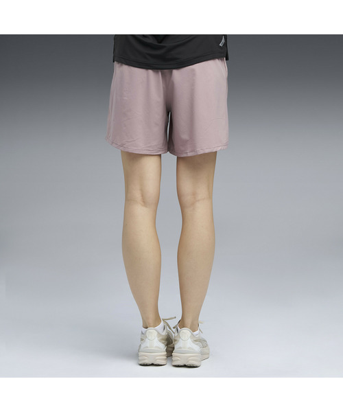 PUMA(プーマ)の「PUMA プーマ ウィメンズ ランニング ラン ヴェロシティ 5インチ ショーツ(その他パンツ・レディース・ピンクベージュ/プラム・MEDIUM/SMALL/X-LARGE/LARGE)」の8枚目の写真