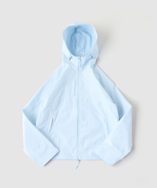 WISM(ウィズム)の「Liju / リジュ GALLERY GINGHAM SHELL(その他アウター・メンズ・ライトブルー・LARGE/MEDIUM)」の5枚目の写真