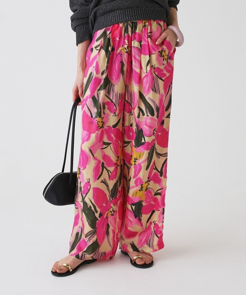 BABYLONE（バビロン）の「【ZOZOTOWN先行予約】ハナガライージースラックス（その他パンツ・レディース・ピンク・フリー）」の2枚目の写真