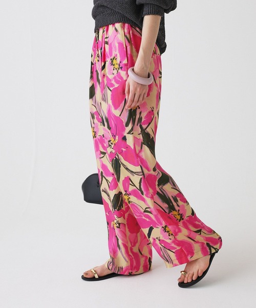 BABYLONE（バビロン）の「【ZOZOTOWN先行予約】ハナガライージースラックス（その他パンツ・レディース・ピンク・フリー）」の4枚目の写真