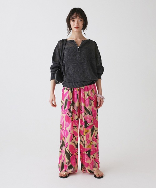 BABYLONE（バビロン）の「【ZOZOTOWN先行予約】ハナガライージースラックス（その他パンツ・レディース・ピンク・フリー）」の6枚目の写真