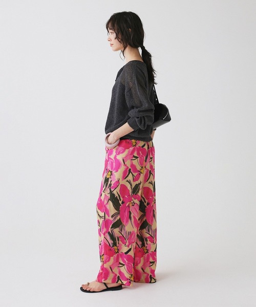 BABYLONE（バビロン）の「【ZOZOTOWN先行予約】ハナガライージースラックス（その他パンツ・レディース・ピンク・フリー）」の8枚目の写真