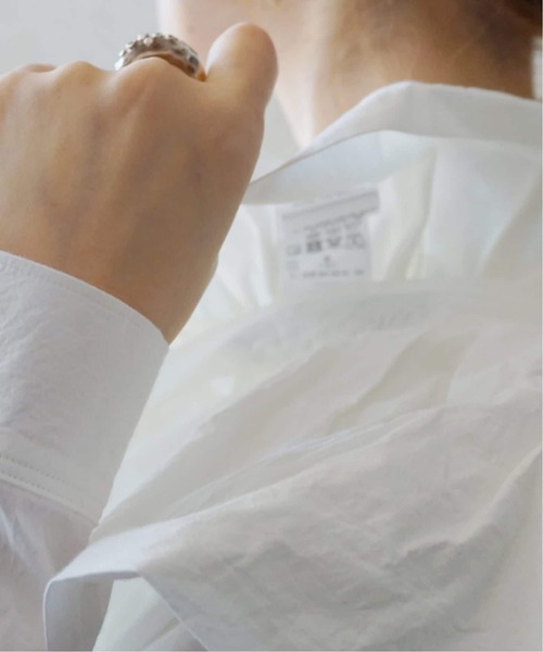 JOURNAL STANDARD LUXE（ジャーナルスタンダード　ラックス）の「Kalina's frill SH（シャツ/ブラウス・レディース・ネイビー/ホワイト・FREE）」の21枚目の写真