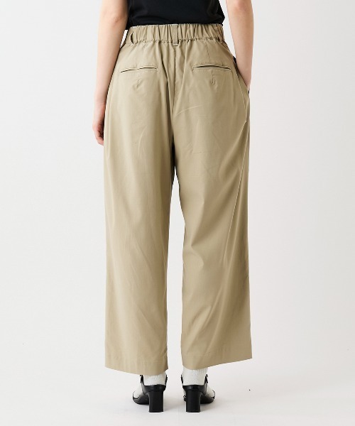 leswel（レスウェル）の「【M～5L】サイドタックストレッチワイドパンツ（その他パンツ・レディース・ベージュ/チャコールグレー/カーキ・L/LL/3L/4L/5L/M）」の17枚目の写真