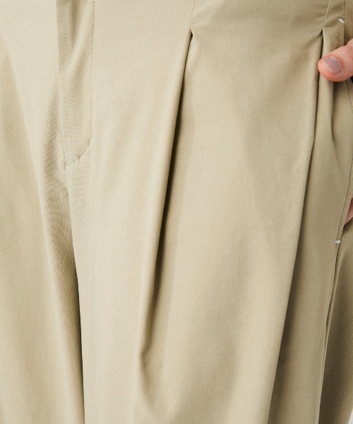 leswel（レスウェル）の「【M～5L】サイドタックストレッチワイドパンツ（その他パンツ・レディース・ベージュ/チャコールグレー/カーキ・L/LL/3L/4L/5L/M）」の18枚目の写真