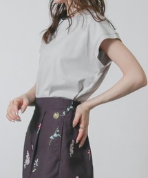 NYLAUS（ナイラス）の「【SG】フレンチスリーブTシャツ 半袖Tシャツ（Tシャツ/カットソー）」