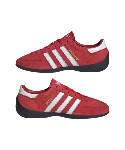adidas(アディダス)の「adidas Originals HANDBALL SPEZIAL LO PRO(アディダスオリジナルス ハンドボール スペツィアル ロープロファイル)(スニーカー・レディース・レッド系・23cm/23.5cm/24cm/24.5cm/25cm)」の3枚目の写真