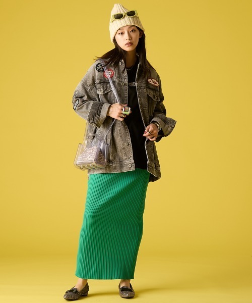 GEVS.(ジェイヴィス)の「綿100%星パッチワークTシャツ<大きいサイズ有>GEVS.(Tシャツ/カットソー・レディース・ブラック/オフホワイト・3L/LL/M/L/5L/4L)」の7枚目の写真