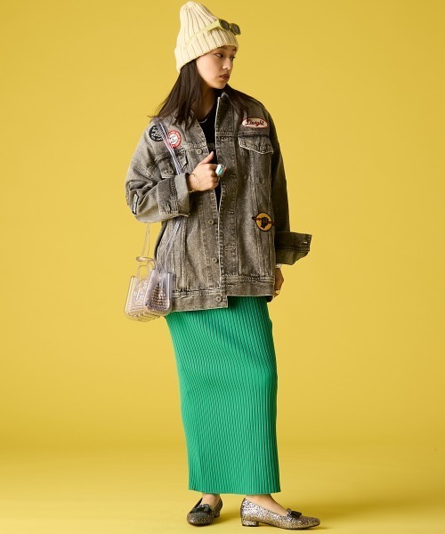 GEVS.(ジェイヴィス)の「綿100%星パッチワークTシャツ<大きいサイズ有>GEVS.(Tシャツ/カットソー・レディース・ブラック/オフホワイト・3L/LL/M/L/5L/4L)」の9枚目の写真