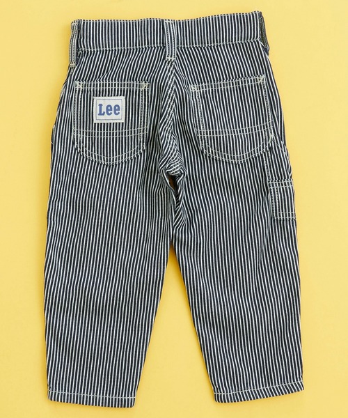 Lee（リー）の「【80-100cm】ベビー ペインターパンツ（デニムパンツ・キッズ・ブルー/インディゴブルー/ストライプ・80/90/100）」の3枚目の写真