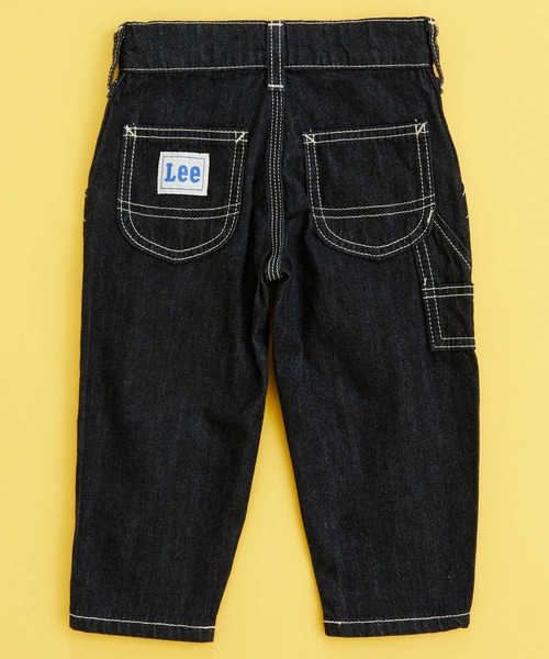 Lee（リー）の「【80-100cm】ベビー ペインターパンツ（デニムパンツ・キッズ・ブルー/インディゴブルー/ストライプ・80/90/100）」の2枚目の写真