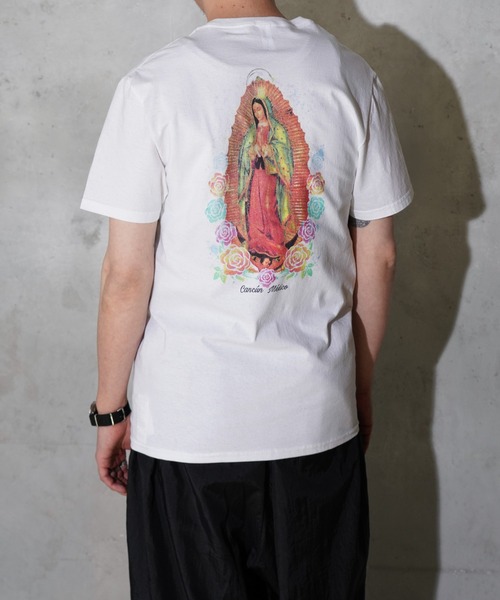 JERZEES(ジャージーズ)の「JERZEES / ジャージーズ "MARIA" SS TEE マリア プリント Tシャツ(Tシャツ/カットソー・メンズ・ブラック/ホワイト・MEDIUM/LARGE/X-LARGE)」の11枚目の写真