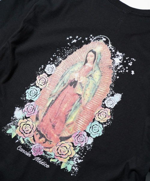 JERZEES(ジャージーズ)の「JERZEES / ジャージーズ "MARIA" SS TEE マリア プリント Tシャツ(Tシャツ/カットソー・メンズ・ブラック/ホワイト・MEDIUM/LARGE/X-LARGE)」の13枚目の写真