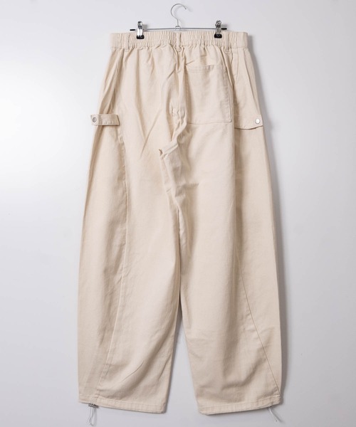 JOHN'S CLOSET(ジョンズクローゼット)の「【50】スナップデザイン バルーンシルエットデニムパンツ/カーブデニム(デニムパンツ・メンズ・ブラック/ブラック系その他/キナリ・LARGE/MEDIUM)」の12枚目の写真