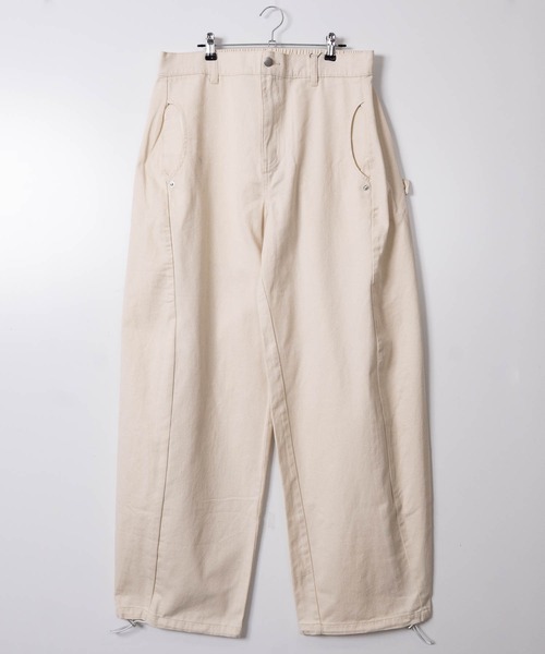 JOHN'S CLOSET(ジョンズクローゼット)の「【50】スナップデザイン バルーンシルエットデニムパンツ/カーブデニム(デニムパンツ・メンズ・ブラック/ブラック系その他/キナリ・LARGE/MEDIUM)」の15枚目の写真