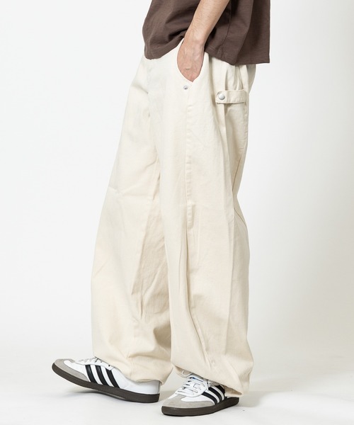 JOHN'S CLOSET(ジョンズクローゼット)の「【50】スナップデザイン バルーンシルエットデニムパンツ/カーブデニム(デニムパンツ・メンズ・ブラック/ブラック系その他/キナリ・LARGE/MEDIUM)」の20枚目の写真