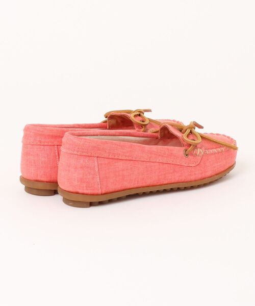 Minnetonka(ミネトンカ)の「【MINNETONKA】CANVAS MOC モカシン キャンバス モック(モカシン/デッキシューズ・レディース・イエロー系その他/ピンク系その他・US5)」の3枚目の写真