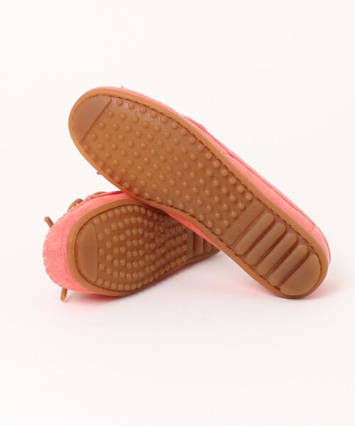 Minnetonka(ミネトンカ)の「【MINNETONKA】CANVAS MOC モカシン キャンバス モック(モカシン/デッキシューズ・レディース・イエロー系その他/ピンク系その他・US5)」の4枚目の写真