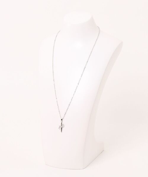 VIBGYOR（ヴィブジョー）の「EK535/シルバークロス＆リングトップネックレス/メンズ(NEZ)（ネックレス・メンズ・シルバー・FREE）」の8枚目の写真
