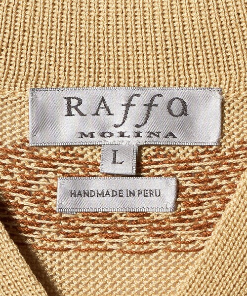 UNITED ARROWS(ユナイテッドアローズ)の「<RAFFA MOLINA>エスニック ボーダー スキッパー ニット(ニット/セーター・メンズ・ベージュ・L/M)」の12枚目の写真